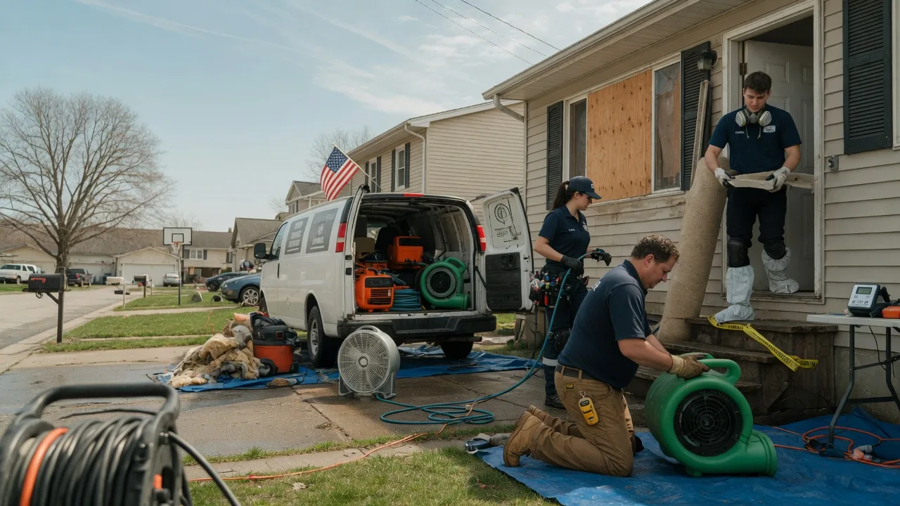 Water Damage Restoration in Kohler, WI near me